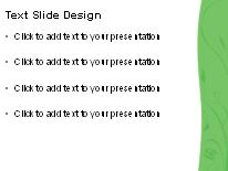 Vector Plants G PowerPoint Template text slide design
